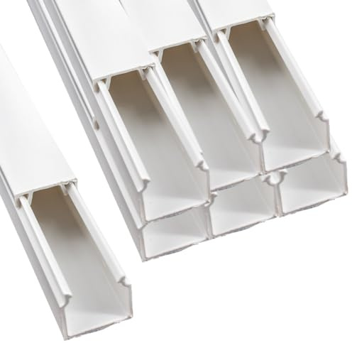 Kabelkanal 16x16mm, selbstklebend, weiß, 40er-Pack, je 1m