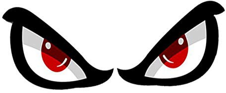 Aufkleber Für Die Augen Auto Augenaufkleber Eyes Sticker Manische Augen Aufkleber, Selbstklebend, Wasserdicht, Auto-Aufkleber Für Autofenster, Laptop, Motorrad Sticker Manische Augen Aufkleber