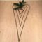 Madleys Set 4 Herzen 60 cm hoch Metall schwarz Draht