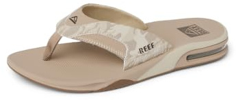 Reef Men's Smoothy Flip Flop | Bottle Opener Flip Flops, Water-Friendly, Arch Support, Enhanced Grip