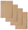 Dewocke 20 Blätter/4 Sets Trennblätter A5 6 Loch, 5 Register, Karteikarten, A5 Ringbuch-Trennblätter, Premium-Qualität Kraftfarbe Papier, Universal Passend Für Ringbuch, Notizbücher & Planer
