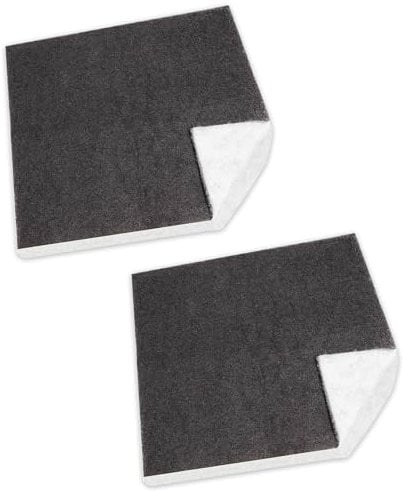 SPARES2GO Carbon + Foam Grease Filter Kit for Neff Cooker Hood Vent Extractors (4 Filters, Cut to Size, 57cm x 47cm)