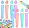 Moule à Glace en Silicone, 8 Pièces Popsicle Mold, Ice Pop Mold, Moule à Popsicle, Moule Glace à L'eau