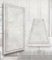3D Wandpaneele aus XPS Polystyrol Styropor – weißer Beton - Klassische Wand- & Deckenverkleidung in Rahmenoptik, Betonoptik – 100x50cm