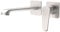 Lunaris Brushed Nickel Wall Mounted Basin Filler Mixer Tap Wall Mounted Designer