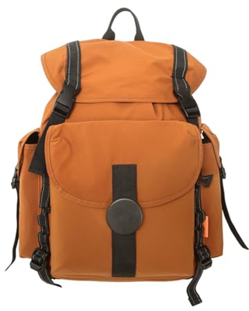 PORRASSO Mode Rucksack Wasserdichter Schulrucksack Damen Herren Rucksäcke Teenager Schultasche Leichtgewicht Backpack für Reisen Täglicher Gebrauch Braun B