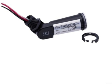 4 Stück Fotodämmerungsschalter 120V AC 10A IP54 Wasserdicht Dämmerung bis Morgendämmerung Automatischer Lichtsteuerung für Außenbeleuchtung Veranda Garten Hof Korridor Schwarz