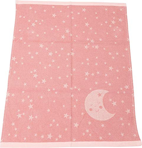 Fussenegger Babydecke Flanell rosa Größe 70x90 cm