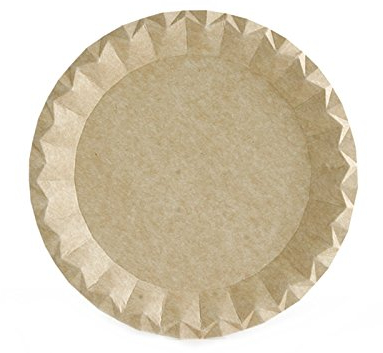 Sumicel Plato en Kraft 18 cm Modelo Bali, Caja de 600 Unidades