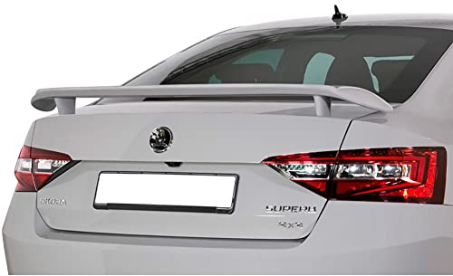 RDX Heckspoiler Superb 3 (3V) Heckflügel Spoiler | kompatibel mit Skoda Superb 3V Limousine 2015- (PUR-IHS)