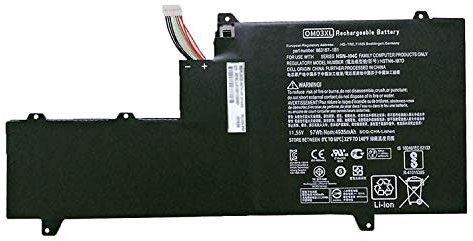 OM03XL 863167-171 863167-1B1 863280-855 HSN-I04C HSTNN-IB70 HSTNN-IB7O Laptop Battery Replacement for HP EliteBook x360 1030 G2 Series (11.55V 57Wh 4935mAh)