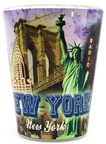 CTM Shotglas mit Motiv New York