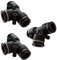 Aerzetix – C17158-3x Raccord Connexion Rapide en T 3x Ф12mm Pneumatique Liquide air comprimé