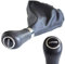 Hacreyatu Palanca de Cambios de Automático Pomo Palanca de Cambios Polaina Bota Cuero para Mercedes-Benz C Class W203 W209 (Avantgarde)