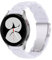 Miimall Resin Armband Kompatibel mit Samsung Galaxy Watch 5 5 pro/ 4 40mm 44mm / 4 Classic, Damen Harz Resin Ersatzarmband Wasserdichtes Uhrenarmband für Samsung Galaxy Watch 4 - Weiß
