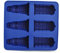 Eiswürfelform Silikon-eiswürfel-tablett Tardis & Daleks Formen Schokoladen-candy-kekse Mold Maker Diy Bar-party-getränk-backen-werkzeuge (blau, 14 * 15cm)