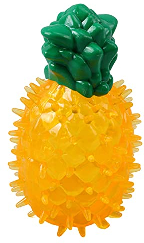 pologmase Kühlendes Hundespielzeug,Hund Kauspielzeug,Kühlspielzeug, Zitrone, Ananas, Wassermelone, Kauspielzeug,Haustier Ice Cooling Toy Freeze Cooling Beiß Kauspielzeug