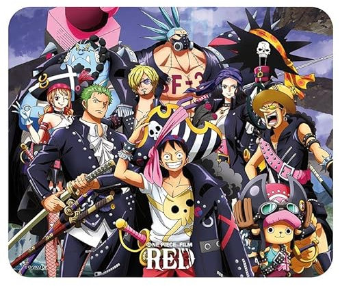 ABYSTYLE - One Piece: Red Mauspad, weich, bereit für den Kampf