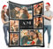 Easycosy personalisierte Decken für Paare Geschenke Benutzerdefinierte Bild, Foto werfen für Freundin Ihr Geburtstag Anniversay Ideen 150×200cm