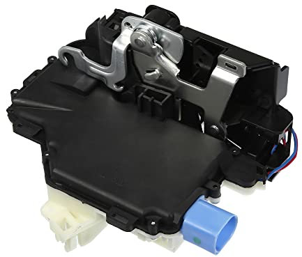 X AUTOHAUX 3B4839015AG Rear Left Door Lock Catch Actuator for VW POLO MK4 9N