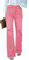 Roskiky Jeans da donna a vita alta, jeans da donna con fori, elasticizzati, glassa rosa, M