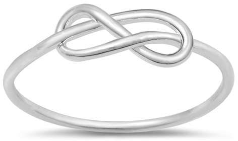 Sterling Silber 925 node Ring