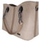 Armat Bags Handarbeit Damen Handtasche Abendtasche (Beige)