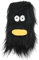 qizjio Ugly Funny Phone Case for iPhone 12/12Pro Weird Embarrassing Hairy Doll Case Black