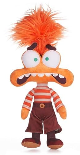 UKToyworld, Peluche di Rabbia di Inside Out 2, 30 cm