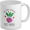 kisoyo Lustige rote Beete Tasse My Heart Beet Faster White 325 ml große Geschenktasse aus Keramik