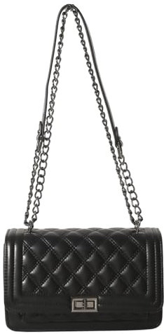 cotwoco Crossbody Bag Damen, Kleine Umhängetasche Damen - Kette Schulterriemen Abendtasche, Damen Handy Umhängetasche Klein PU Leder Crossbody Bage