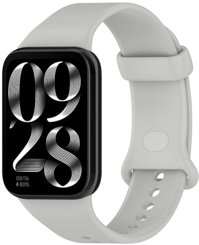 BYISYUE Ersatzarmband für Xiaomi Smart Band 8 Pro/Smart Band 9 Pro, Sport Armband Uhrenarmband, Silikon Armbänder für Redmi Watch 5/Redmi Watch 4