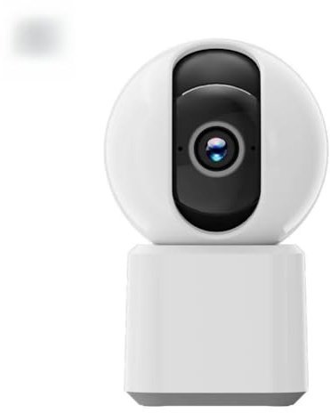 BFJNFPBEU Monitor para Bebés Y Personas Mayores, Cámara De Seguridad Interior WiFi para Bebés, Giro Y Panorámica De 360°, Audio Bidireccional, Cámara De Vigilancia con Visión Nocturna