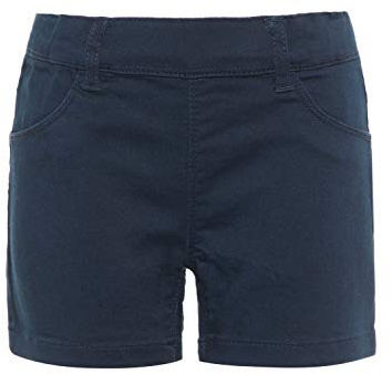 NAME IT NOS Mädchen Shorts NKFSALLI TWITINNA AF NOOS, Blau (Dark Sapphire), (Herstellergröße: 122)