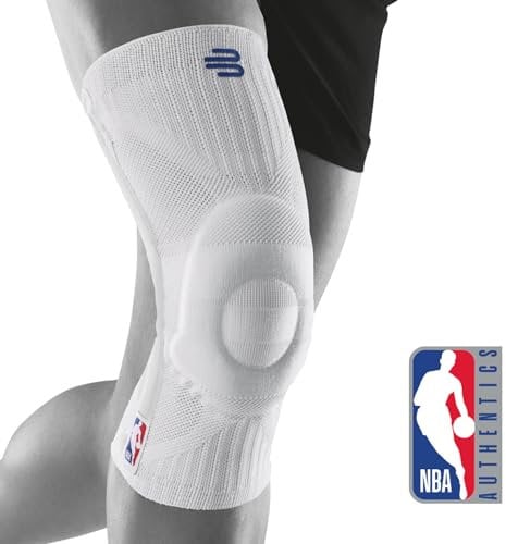 BAUERFEIND Rodillera Knee Support NBA, Unisex, 1 Rodillera Deportiva para Baloncesto, Rodilla Derecha e Izquierda