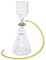 YUXun YX Glass Vacuum Suction Filter Filtration Kit, Borosilicate Glass, 1000ml Conical Flask, 250ml Buchner Funnel, Labware