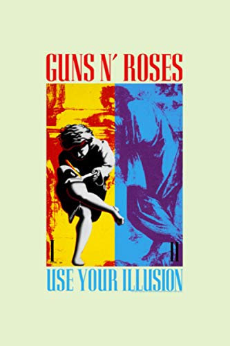 Guns N Roses Use Your Illusion Split: Notebook Planner -6x9 inch Daily Planner Journal, To Do List Notebook, Daily Organizer, 114 Pages