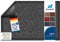 Floordirekt Schmutzfangmatte Rhine - waschbare & leistungsstarke Fußmatte - Sauberlaufmatte mit Rutschfester Rückseite - Türmatte für den Eingangsbereich (Anthrazit (meliert), 60 cm x 90 cm)