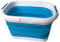 FGYZYP Évier de camping pliable pour laver la vaisselle, panier de pique-nique pliable, léger et portable avec poignée robuste pour extérieur, intérieur, cuisine, camping-car, camping randonnée