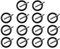 NITAIUN 28 Stücke O-Ring und Stift, 4 mm Federring und 3 x 25mm Kraft-Sicherungsstift, für Schlagschrauber, Satz Ring & Stift für Kraftnuss, Nitrilkautschuk O-Ringe Dichtung (14 Paare)