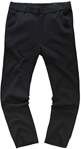 JP 1880 Herren große Größen Menswear L-8XL Jersey-Hose, Chino, FLEXNAMIC®, Business, Chino, Baukasten New York, bis 8 XL schwarz 6XL 806097100-6XL