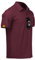JACKETOWN Poloshirts Herren Kurzarm Atmungsaktives Schnelltrocknend Poloshirts Männer Sommer Knopfleiste T-Shirts Männer Casual Sport Shirt Basic Regular Fit Golf Polohemd(Wein Rot-M)