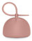 Suavinex, Portaciuccio per neonati. Custodia flessibile per ciuccio in silicone. Per trasportare 2 ciucci. Con manico per appenderlo. +0 mesi. Essenza di colore, Nude