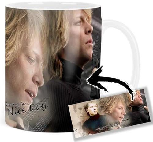 Bon Jovi Have A Nice Day Tasse Keramikbecher Mug