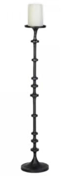 Lambert Sabiha Kerzenständer Aluminium Graphit H 77 cm