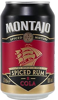 Montajo Spiced Rum & Cola (12 x 0,33L)