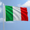 Bandiera ITALIA 200X300 in poliestere NAUTICO 115 gr/mq con doppia piega perimetrale, corda e guaina. Adatta sia IN/OUT DOOR (Italia, 200x300 cm)