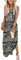 AUSELILY Vestito Lungo Donna Maxi Vestito Estivo Donna Lungo da Spiaggia Mare Vestito T Shirt Donna Lungo con Spacco Laterale e Tasche Boho Floreale Nero1 XL