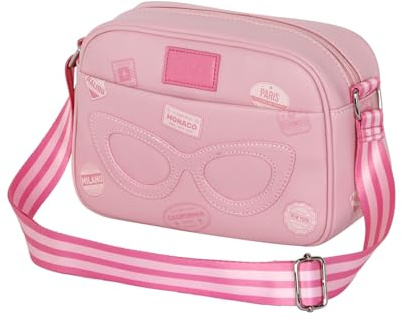 Barbie Travel-Kleine Fashion Umhängetasche, Rosa, 24 x 16 cm