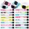 Notfall-Armband für Kinder & Marker, 16 Stück Sicherheits ID Armband, SOS Armband Kinder, Armband Kinder Telefonnummer, Anti verloren Notfallarmband Wasserdichtes für Jungen Kleinkind Baby
